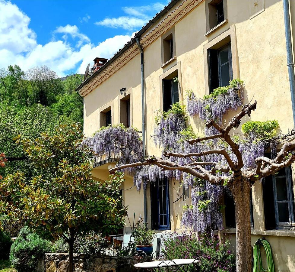 La Maison Des Tisserandes Montségur Exterior foto